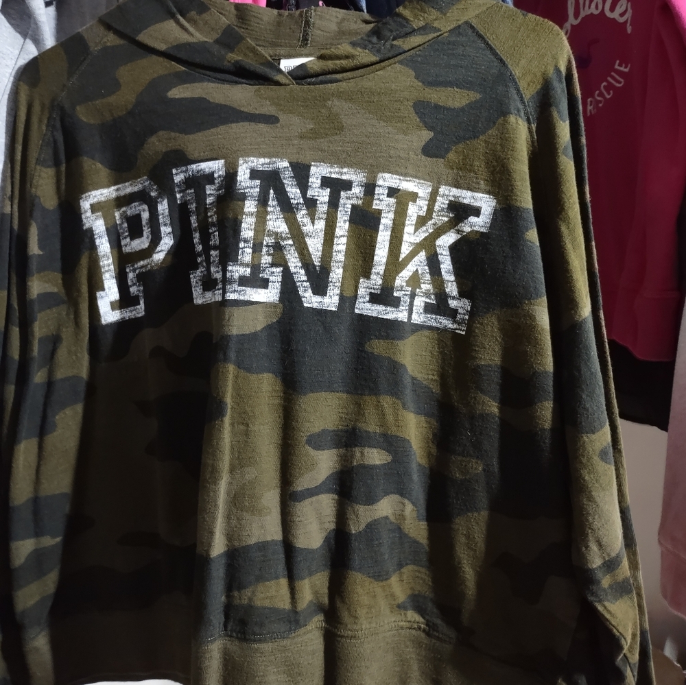 Pink hoodie size medium